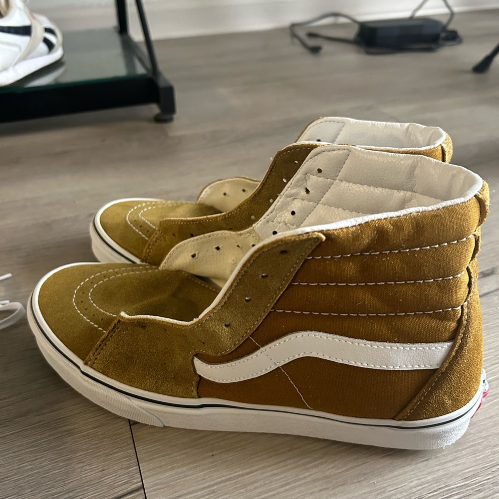 Vans Sk8hi brown mustard